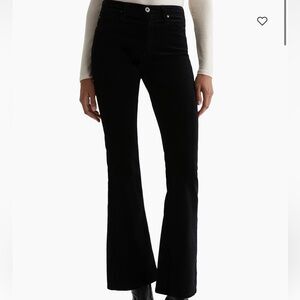 AG Jeans - The Farrah Skinny high rise - velvet black